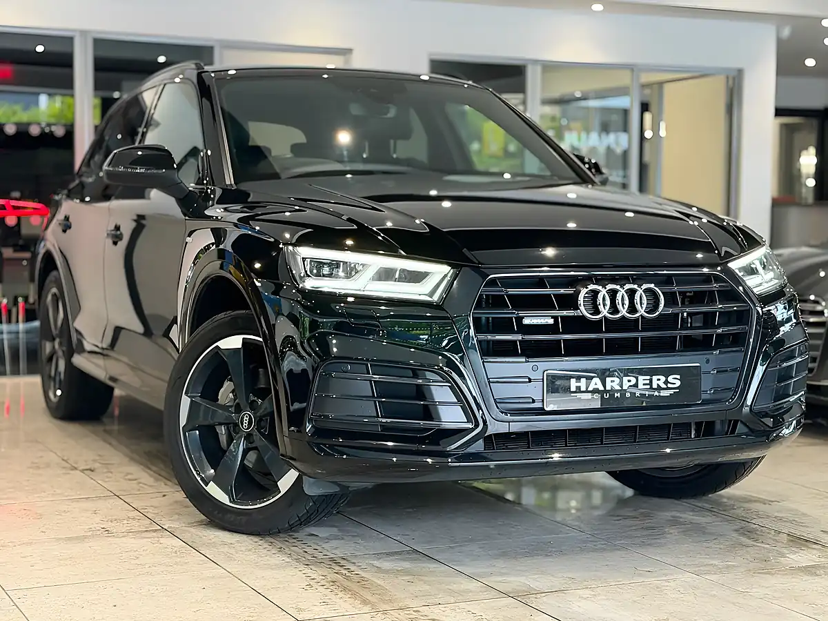 Used Audi Q5 Black Edition - Front View
