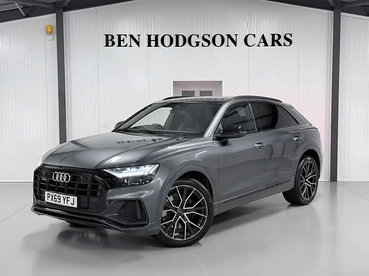 Used Audi SQ8 Vorsprung Daytona Grey - Front View