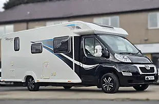 Used Bailey Approach Autograph 740 Low Profile 4 Berth Nero Black - Interior and Exterior details 2