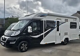 Used Bailey Approach Autograph 740 Low Profile 4 Berth Nero Black - Interior and Exterior details 3
