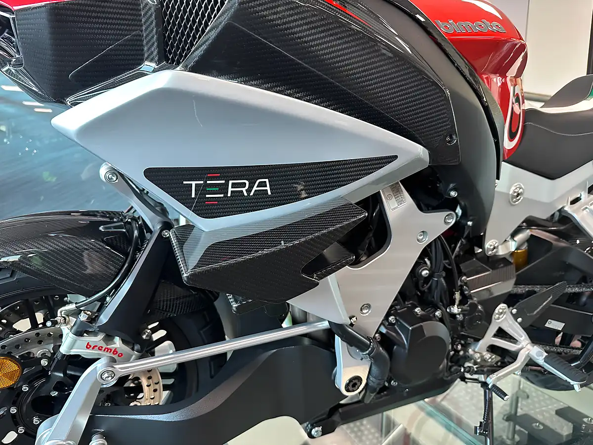 Used Bimota Tesi H2 Tera Red - Interior and Exterior details 16