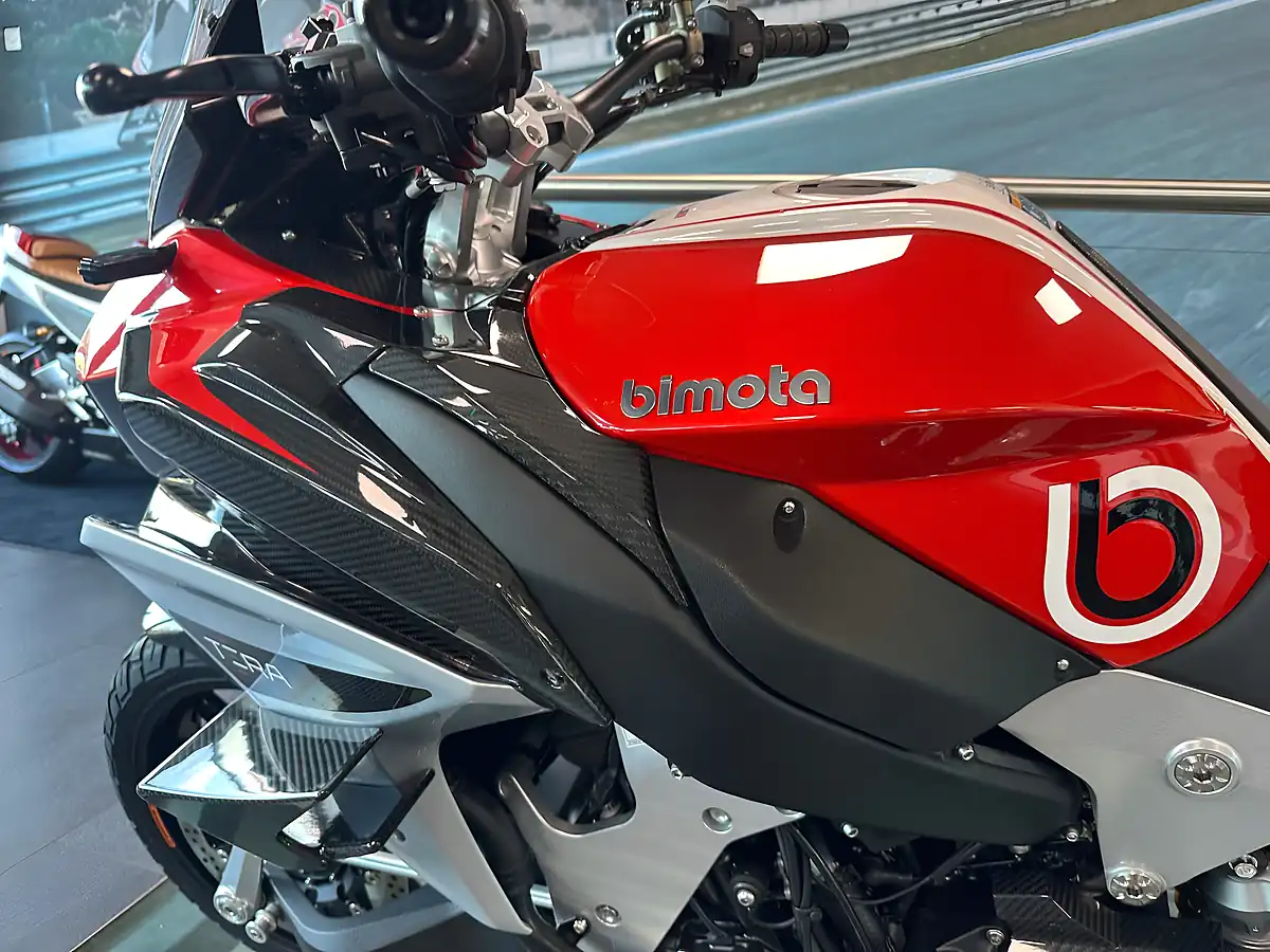 Used Bimota Tesi H2 Tera Red - Interior and Exterior details 17