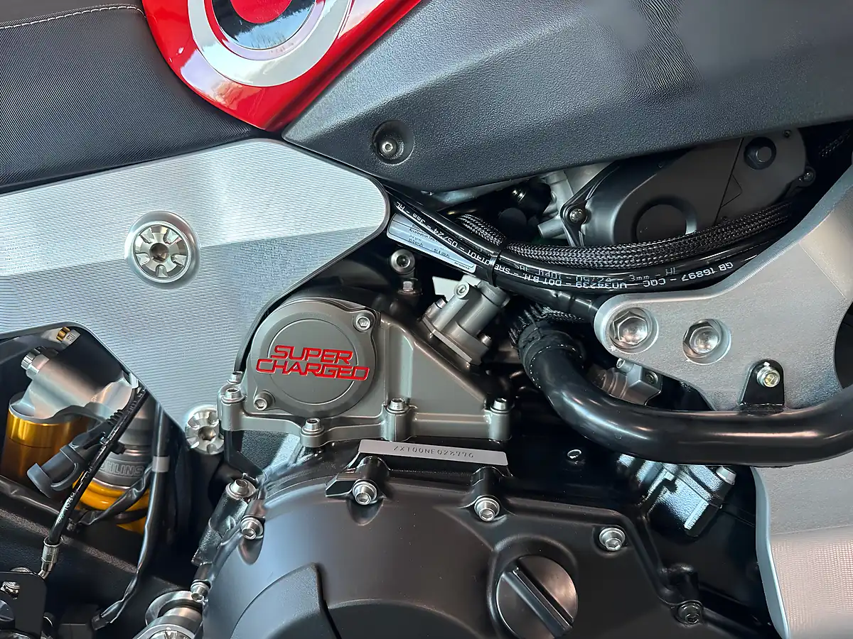 Used Bimota Tesi H2 Tera Red - Interior and Exterior details 7