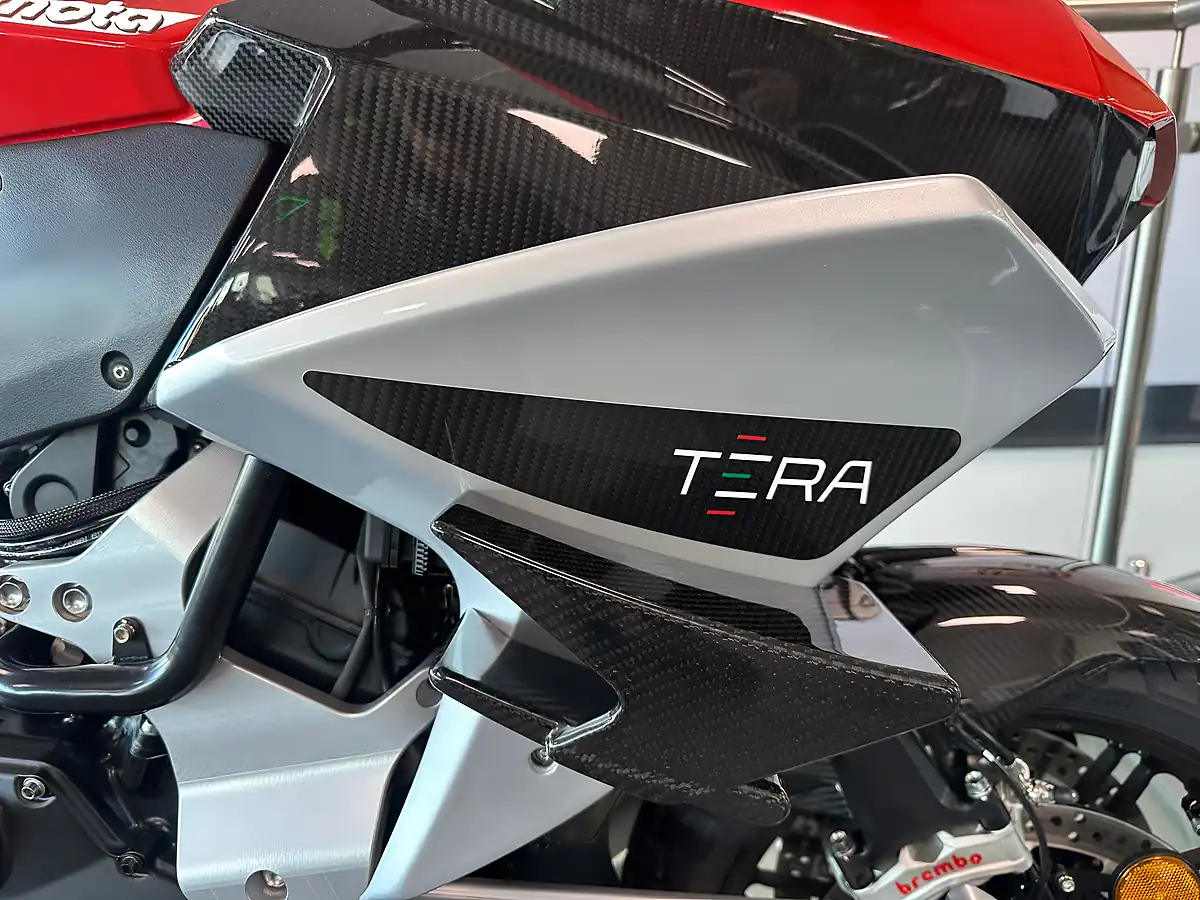 Used Bimota Tesi H2 Tera Red - Interior and Exterior details 9