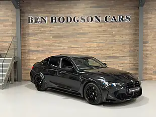 Used BMW M3 Competition Black Sapphire - Interior and Exterior details 2