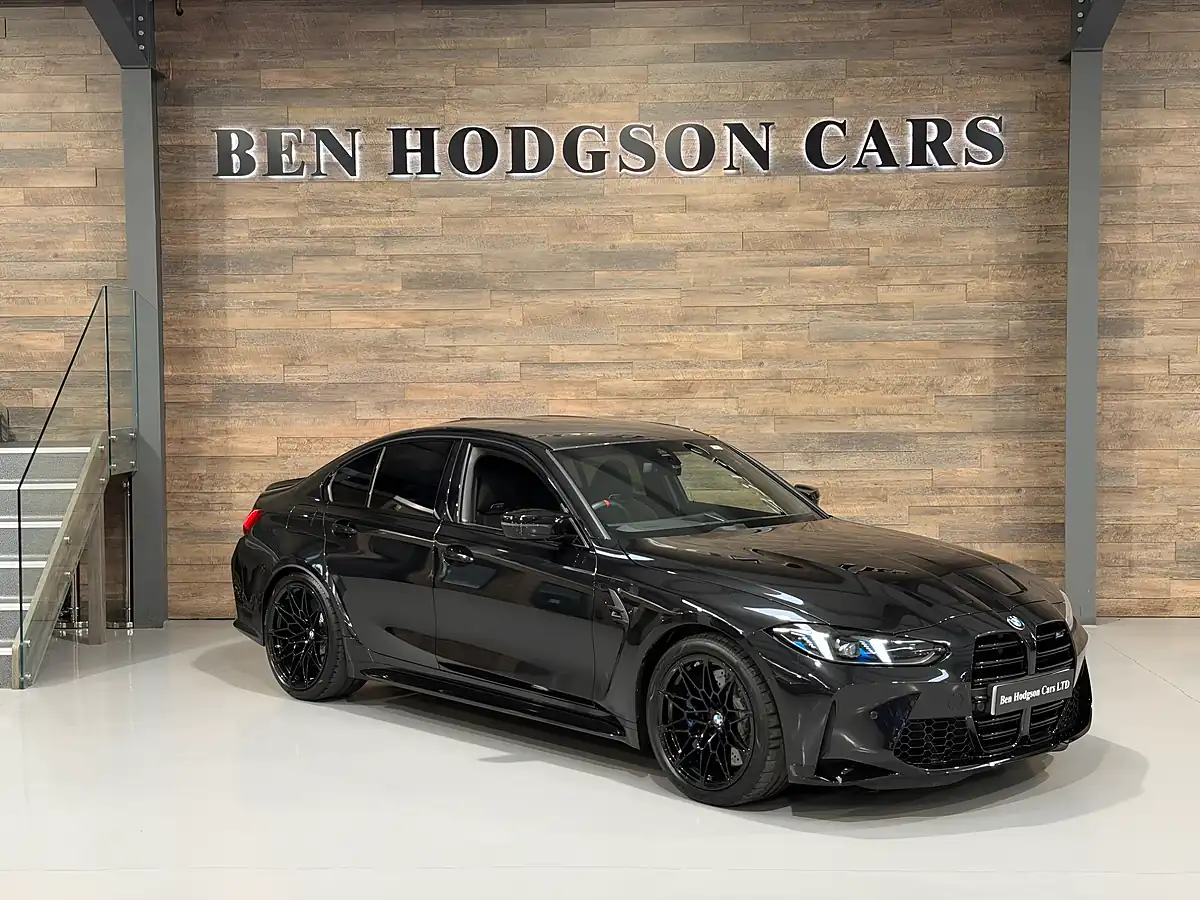 Used BMW M3 Competition Black Sapphire - Interior and Exterior details 2