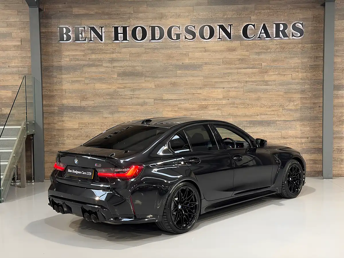 Used BMW M3 Competition Black Sapphire - Interior and Exterior details 3