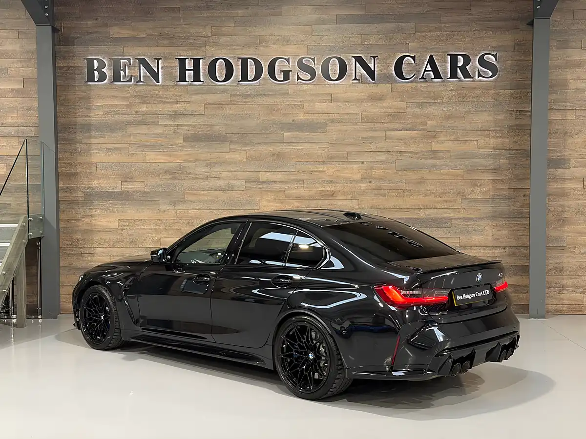 Used BMW M3 Competition Black Sapphire - Interior and Exterior details 4