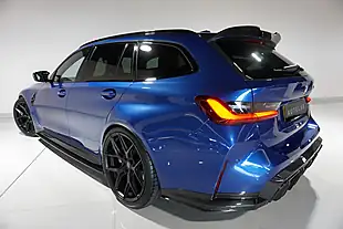 Used BMW M3 Competition Touring Portimao Blue - Interior and Exterior details 11