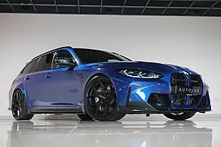 Used BMW M3 Competition Touring Portimao Blue - Interior and Exterior details 12