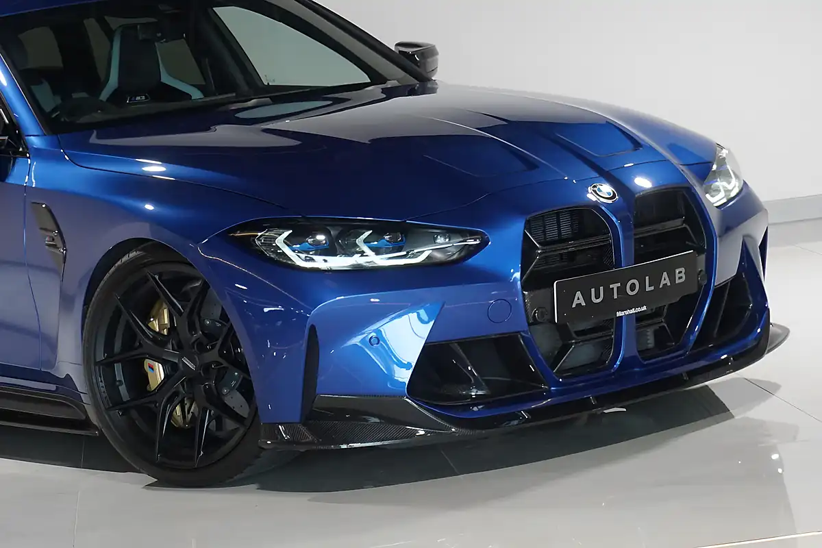 Used BMW M3 Competition Touring Portimao Blue - Interior and Exterior details 13