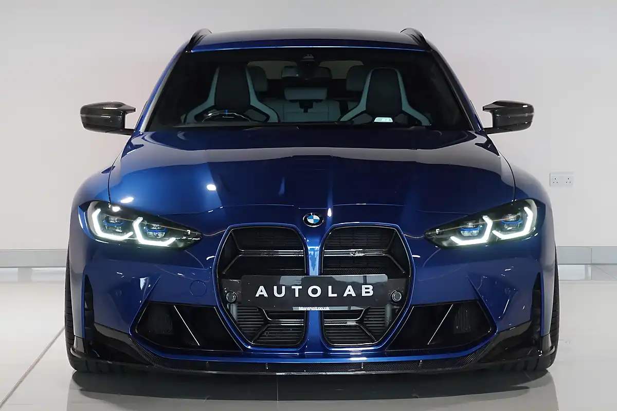 Used BMW M3 Competition Touring Portimao Blue - Interior and Exterior details 5