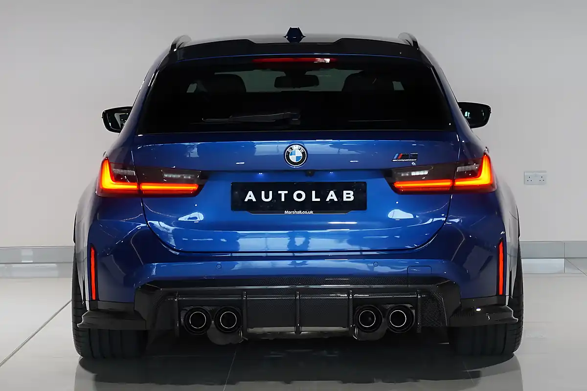 Used BMW M3 Competition Touring Portimao Blue - Interior and Exterior details 6