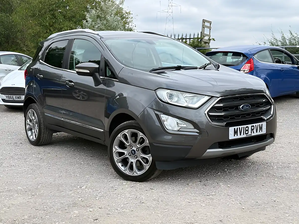 Used Ford Ecosport Titanium Magnetic Metallic - Interior and Exterior details 4