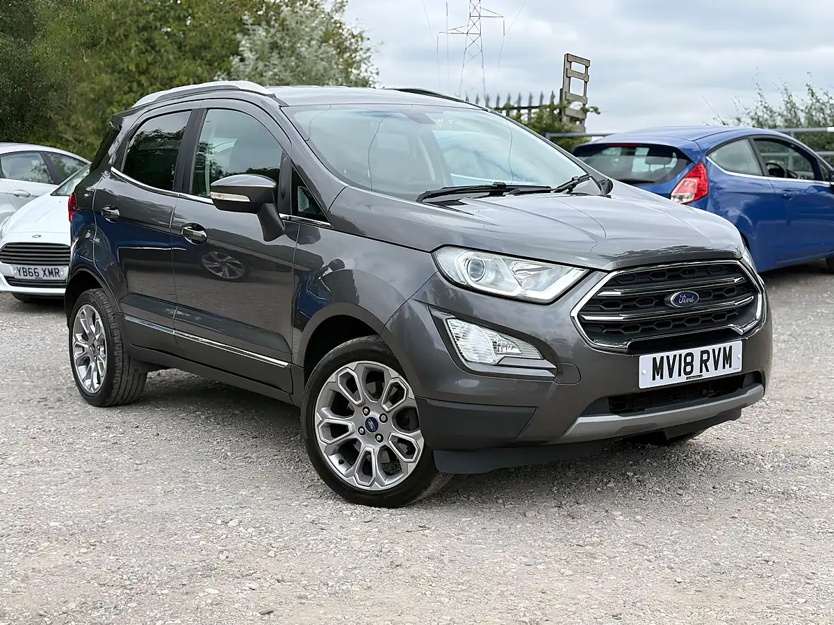 Used Ford Ecosport Titanium Magnetic Metallic - Interior and Exterior details 5