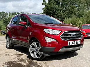 Used Ford Ecosport Titanium Ruby Red Metallic - Interior and Exterior details 4