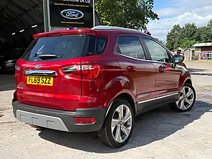 Used Ford Ecosport Titanium Ruby Red Metallic - Interior and Exterior details 9
