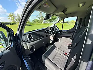 Used Ford Transit Custom Limited Crew Van Blue Metallic - Interior and Exterior details 9