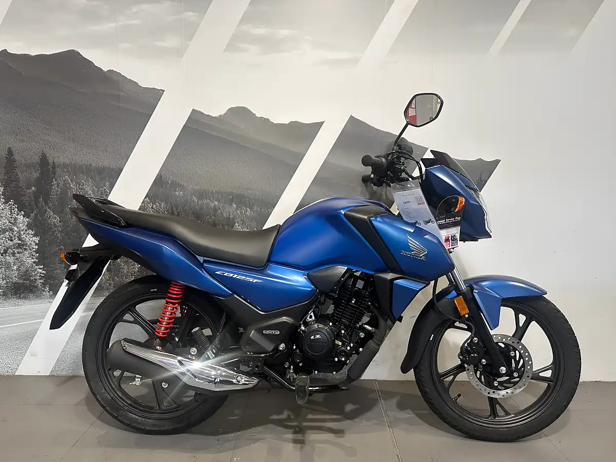 Used Honda CB125F Blue - Front View