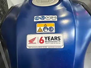 Used Honda CB125F Blue - Interior and Exterior details 16