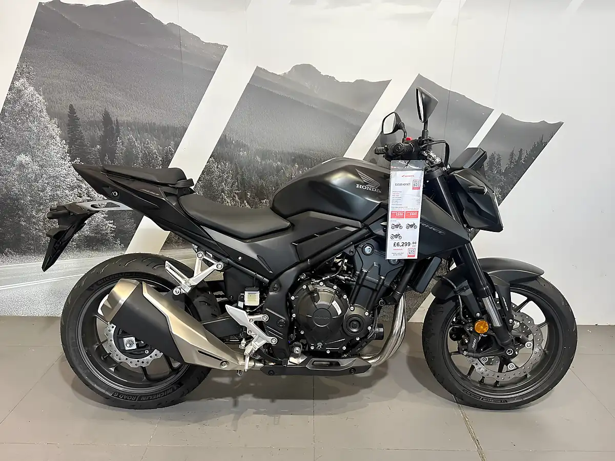 Used Honda CB500 Hornet Grey - Front View