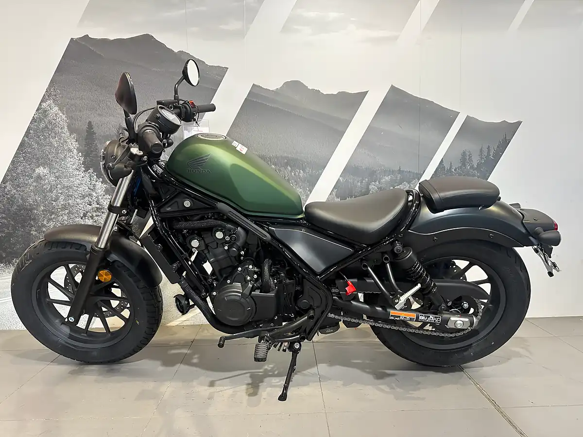 Used Honda CMX500 Rebel Green - Interior and Exterior details 2