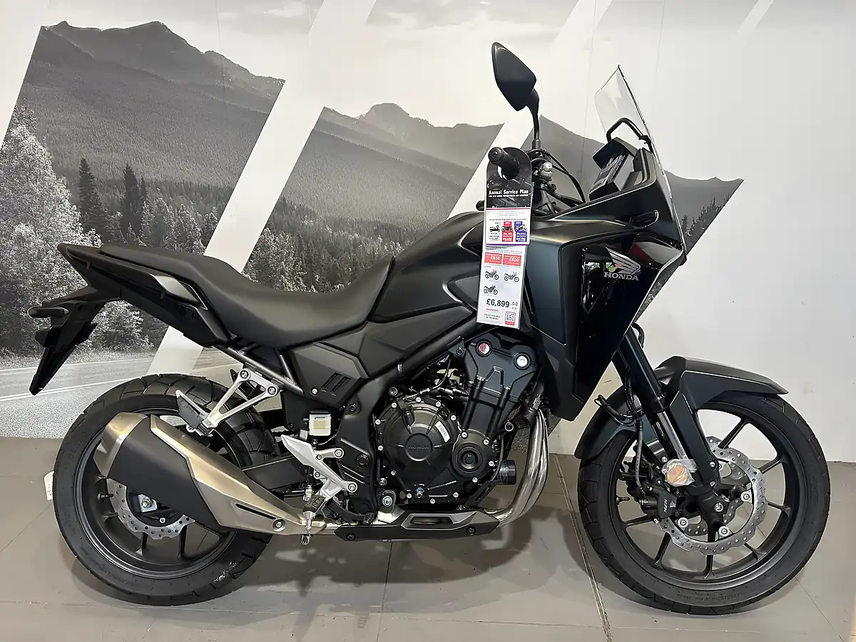 Used Honda NX500 Black - Front View