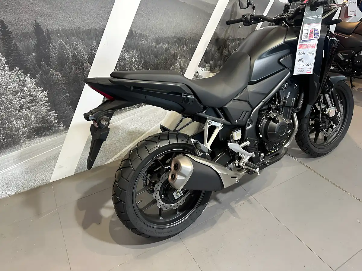Used Honda NX500 Black - Interior and Exterior details 3