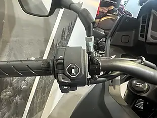 Used Honda NX500 Black - Interior and Exterior details 9