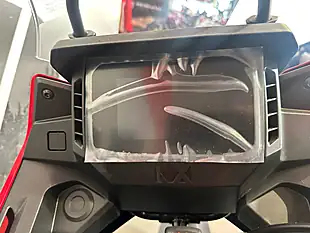 Used Honda NX500 Red - Interior and Exterior details 13