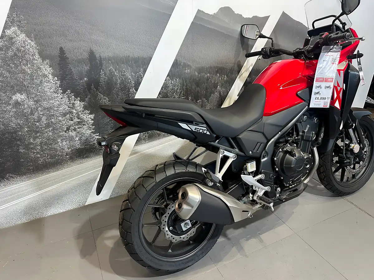 Used Honda NX500 Red - Interior and Exterior details 4