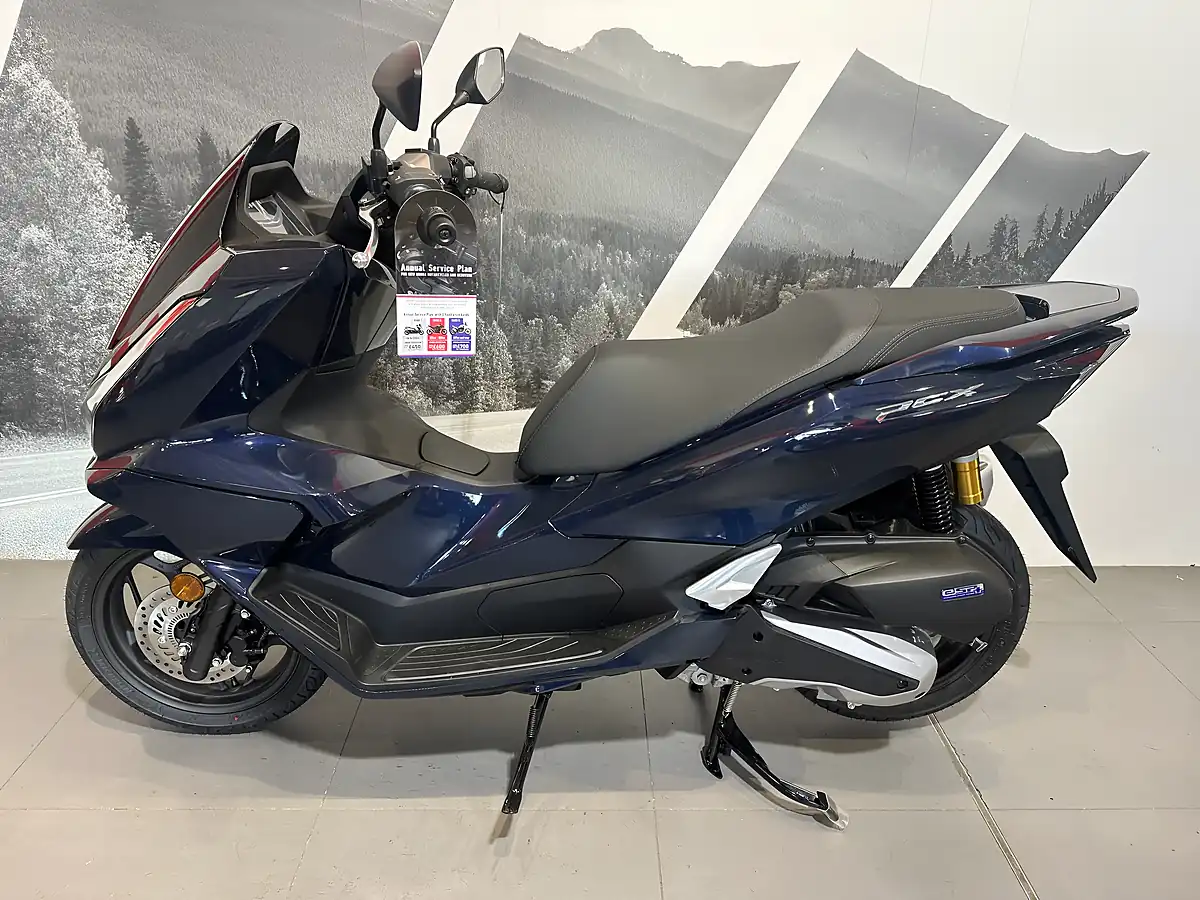 Used Honda Pcx 125 Blue - Front View