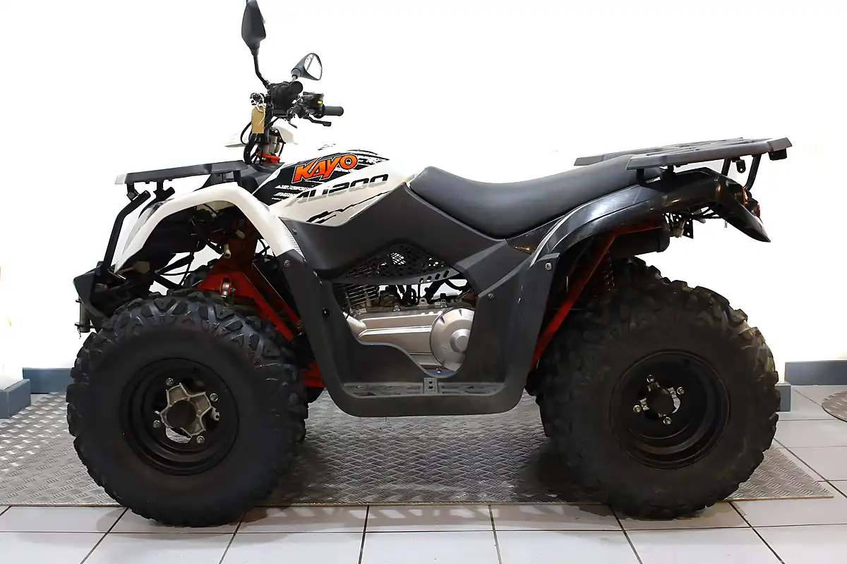 Used Kayo AU200 Atv White - Interior and Exterior details 10