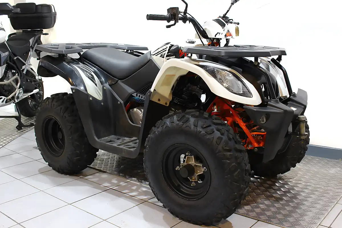 Used Kayo AU200 Atv White - Interior and Exterior details 2