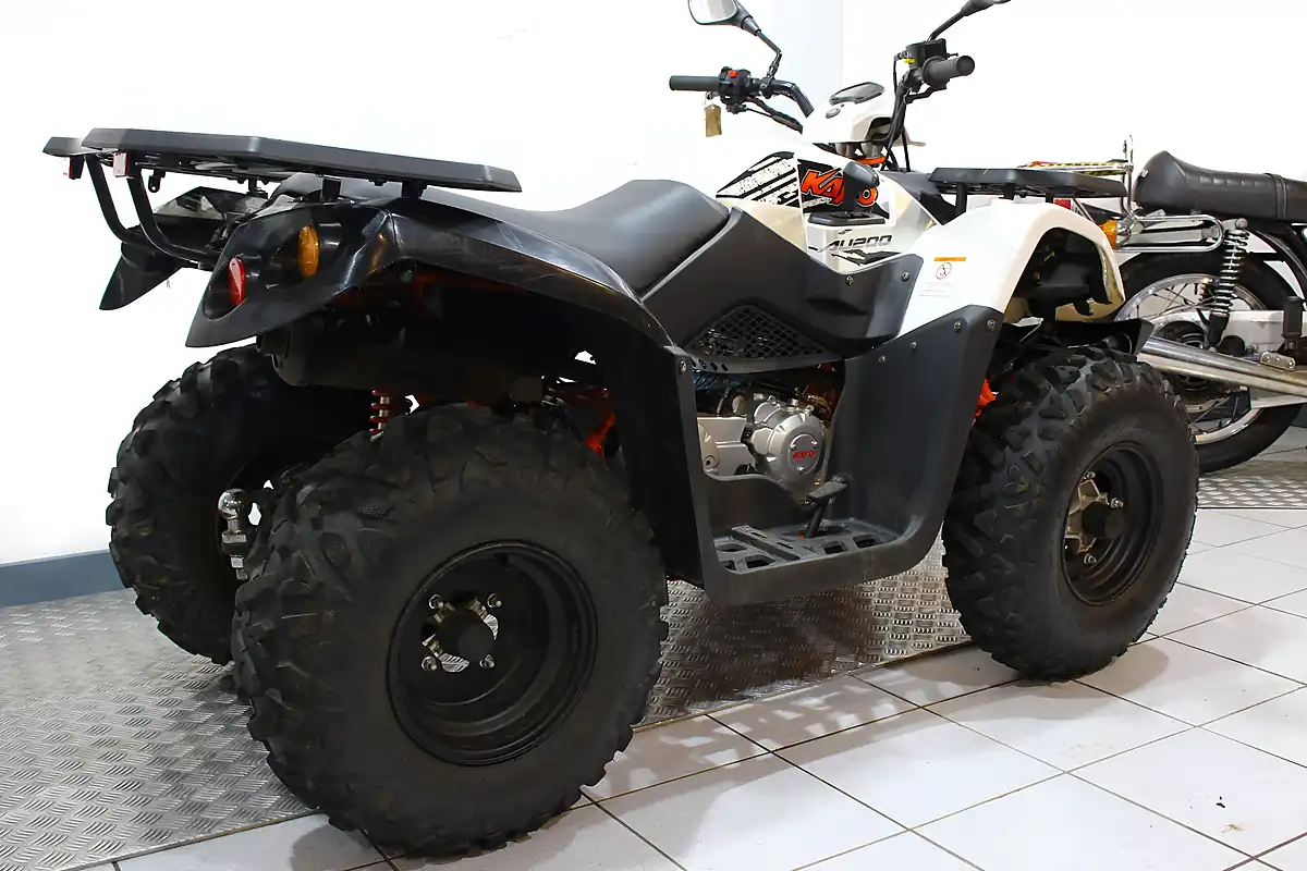 Used Kayo AU200 Atv White - Interior and Exterior details 3