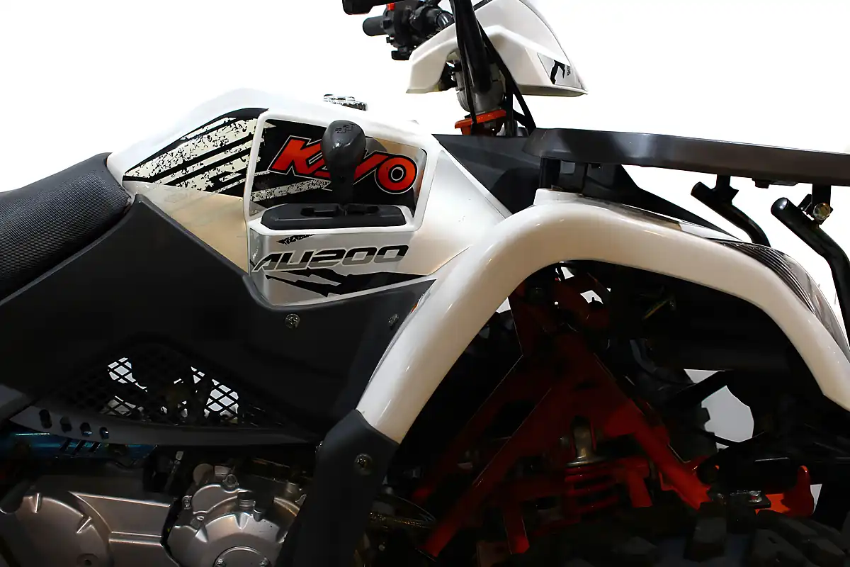 Used Kayo AU200 Atv White - Interior and Exterior details 4