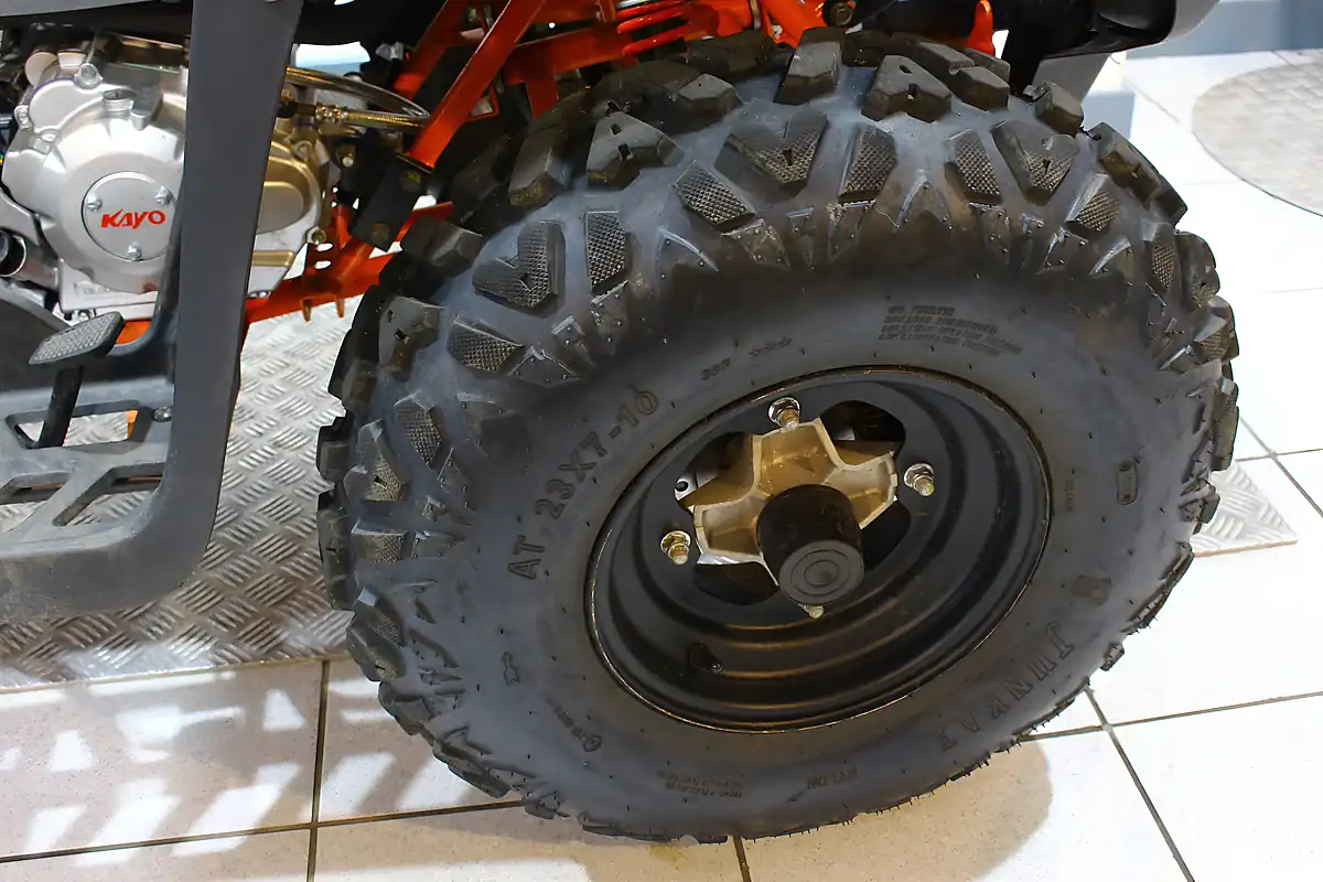 Used Kayo AU200 Atv White - Interior and Exterior details 5