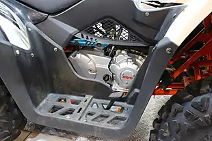 Used Kayo AU200 Atv White - Interior and Exterior details 6