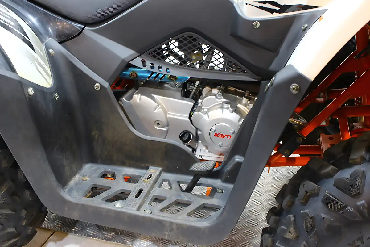 Used Kayo AU200 Atv White - Interior and Exterior details 6