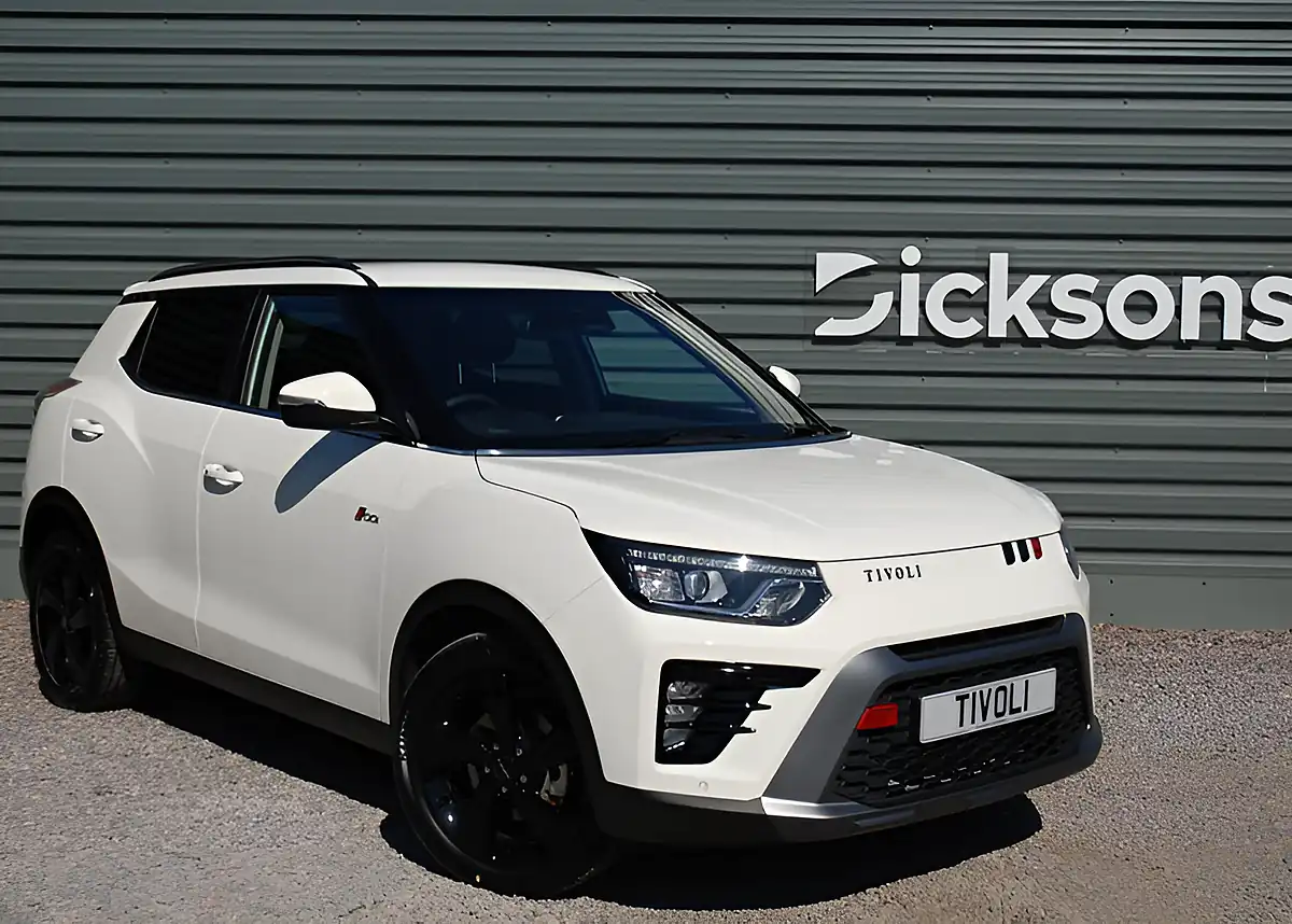 Used KGM Tivoli K40 White - Front View
