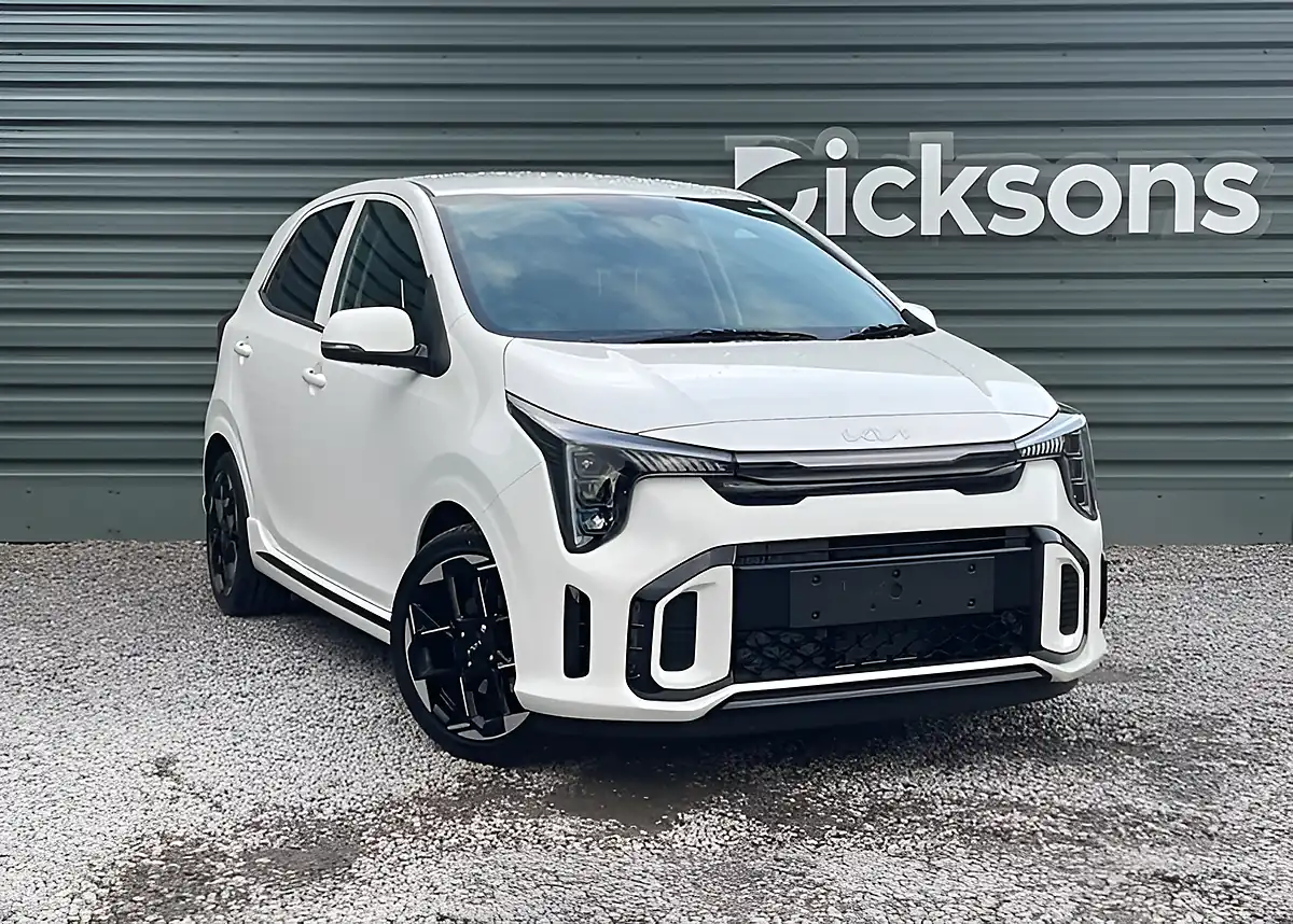 Used Kia Picanto GT-Line White - Front View