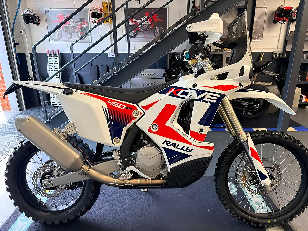 Used Kove 450 Rally Ex - Front View