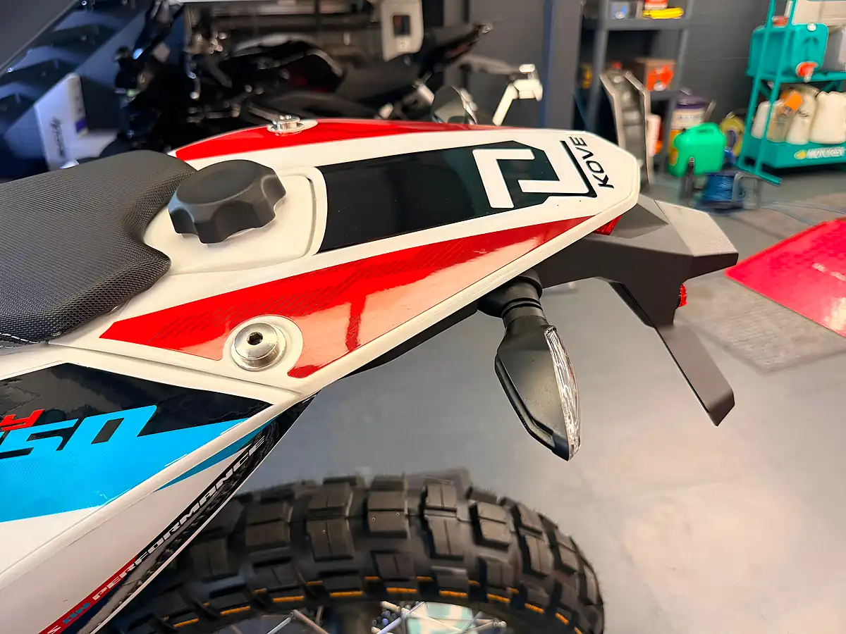 Used Kove 450 Rally Regular Edition Red - Interior and Exterior details 5