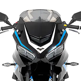 Used Lexmoto Lxs Blue Grey & Fluro / Black & Blue - Interior and Exterior details 6