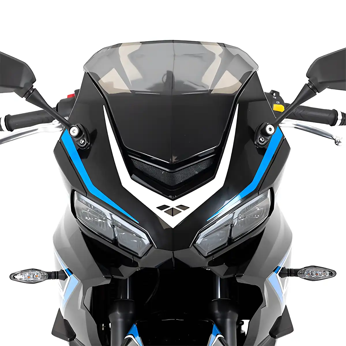 Used Lexmoto Lxs Blue Grey & Fluro / Black & Blue - Interior and Exterior details 6