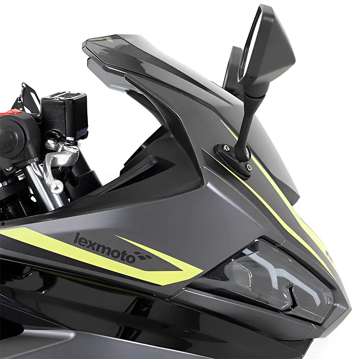 Used Lexmoto Lxs Grey & Fluro, Black & Blue - Interior and Exterior details 2