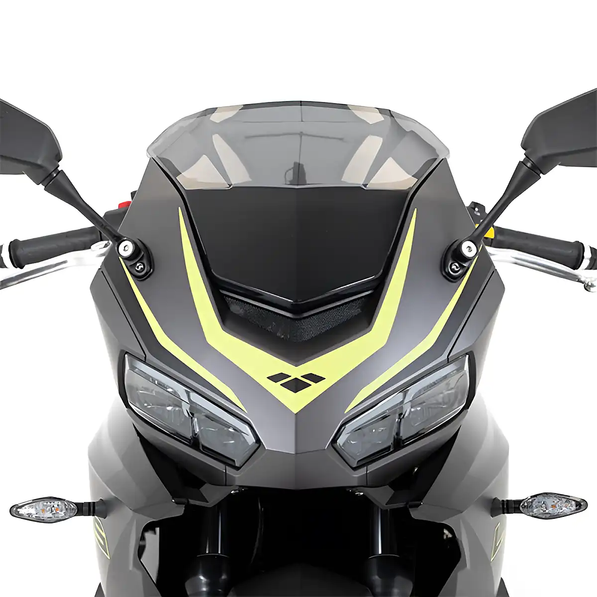Used Lexmoto Lxs Grey & Fluro, Black & Blue - Interior and Exterior details 4