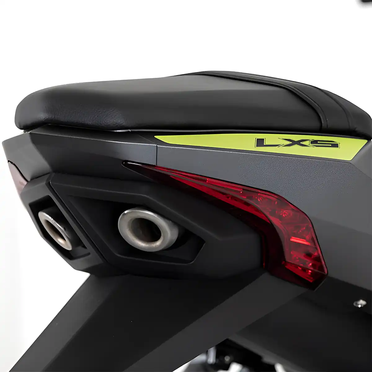 Used Lexmoto Lxs Grey & Fluro, Black & Blue - Interior and Exterior details 7