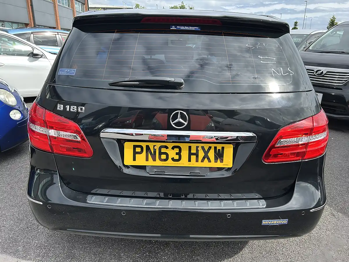 Used Mercedes B Class Black - Interior and Exterior details 2