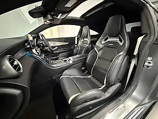 Used Mercedes-Benz C-Class AMG S (premium) Coupe Selenite Grey Magno - Interior and Exterior details 10